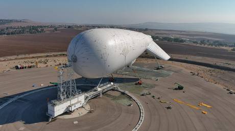 Israeli military's ‘Sky Dew’ balloon. © Israel Ministry of Defense