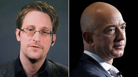 ‘Ruthlessly unimaginative’: Snowden is unimpressed with Bezos’ spending habits