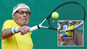 World’s oldest tennis player, 97, remembers his ‘good life’ in the Soviet Union and calls on Ukraine to ‘be an example for Europe’