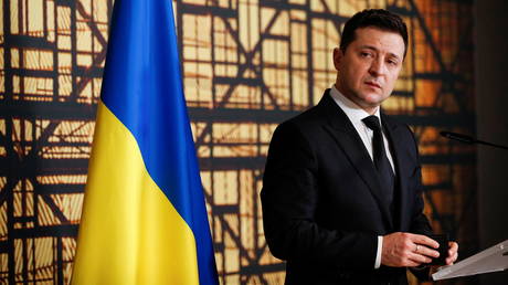 Ukrainian President Volodymyr Zelenskiy. © Reuters / Johanna Geron