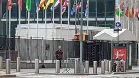 WATCH: New York police in standoff with armed man at United Nations HQ