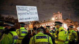 Hundreds clash with police outside Parliament in London (VIDEO)