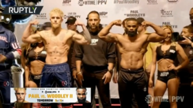 Jake Paul lands vicious one-punch KO of Tyron Woodley in rematch (VIDEO)