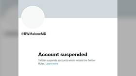 Twitter suspends virologist Robert Malone
