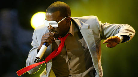 FILE PHOTO. U.S rapper Kanye West. © AFP / LEON NEAL