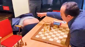 ‘I was very angry’: Chess player goes viral after collapsing from chair (VIDEO)