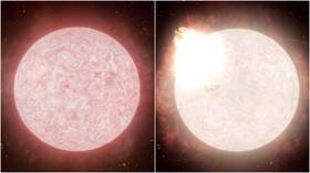 Astronomers witness supergiant star’s death in real-time (VIDEO)