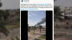 ‘Drone attack’ kills three at Abu Dhabi airport