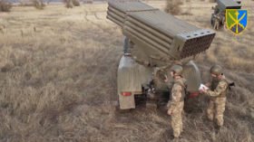 Ukrainian troops train for missile launches near Crimea
