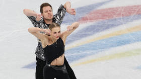 Russian skater confronts US rival during Olympic team event