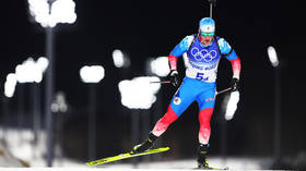Russian biathlon team battle to second medal of Beijing Games