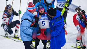Fears as Norwegian Olympic athlete collapses at finish line