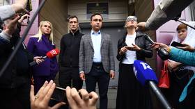 Father of exiled Navalny ally jailed