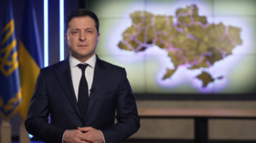 Zelensky addresses nation after Russia’s Donbass move