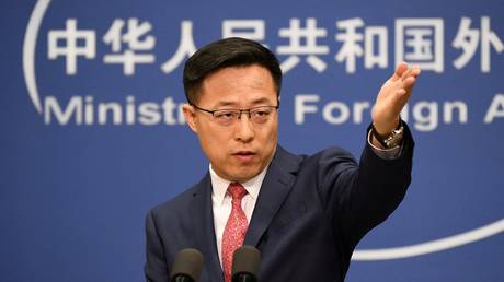 Chinese Foreign Ministry spokesman Zhao Lijian. © AFP / GREG BAKER
