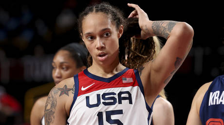 Brittney Griner is in detention in Russia. © Jean Catuffe / Getty Images