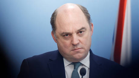 Britain's Defense Secretary Ben Wallace © Luka Dakskobler / SOPA Images / LightRocket via Getty Images
