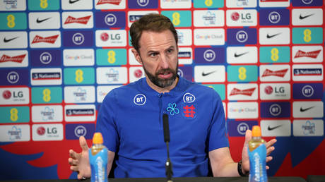 Gareth Southgate doesn't believe a Qatar 2022 boycott would serve much of a purpose. © Eddie Keogh - The FA/The FA via Getty Images