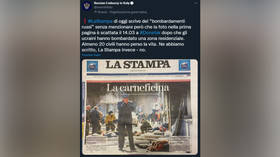 意大利报纸回应有关顿涅茨克照片的虚假信息