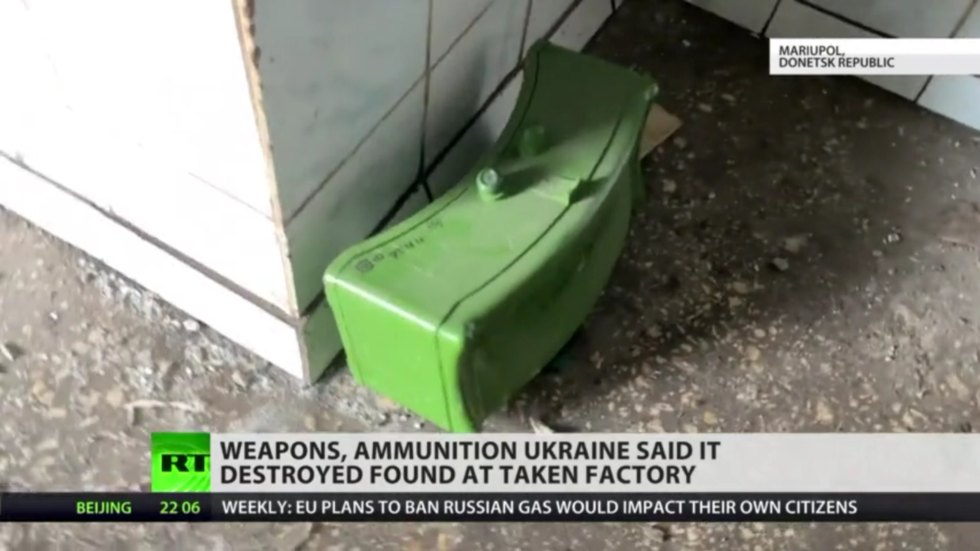 RT reporter discovers banned anti-personnel mines used by Ukraine (VIDEO)