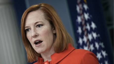 FILE PHOTO. White House Press Secretary Jen Psaki speaks during a daily press briefing. ©Drew Angerer / Getty Images