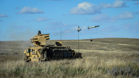 A Stormer vehicle fring a Starstreak missile at a exercise in Alberta, Canada, September 14, 2014 © Wikipedia
