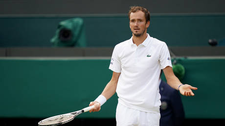 Russian ace Daniil Medvedev will be affected by the ban. © John Walton / PA Images via Getty Images