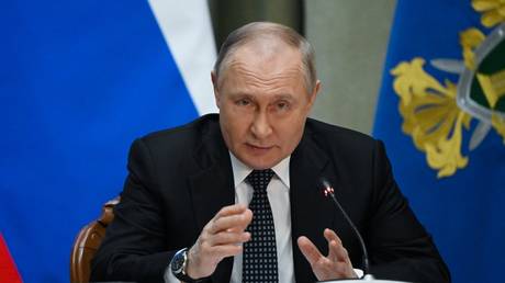 Russian President Vladimir Putin. © Sputnik/Sergey Guneev