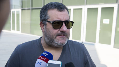 Football super agent Raiola ‘in serious condition’ but reports of death are ‘untrue’