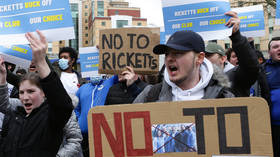 Chelsea fans protest against Ricketts family before shock defeat