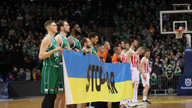 Ukraine message deemed appropriate by basketball bosses despite Serbian anger