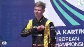 New claims emerge in Russian karting racer’s ‘fascist salute’ row