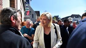 EU targets Macron's French presidential rival