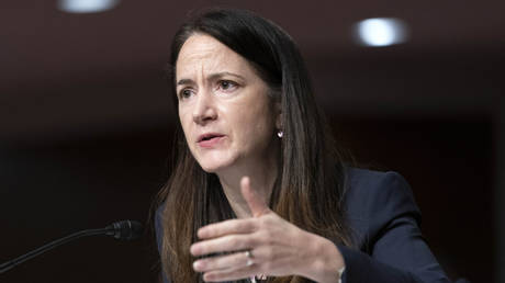 Director of National Intelligence Avril Haines testifies during a Senate Armed Services hearing on Capitol Hill in Washington, DC, May 10, 2022 © AP / Jose Luis Magana