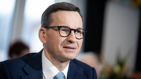 FILE PHOTO. Polish Prime Minister Mateusz Morawiecki. ©Mateusz Wlodarczyk / NurPhoto via Getty Images