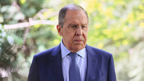 Russian Foreign Minister Sergey Lavrov. © Sputnik/Russian Foreign Ministry