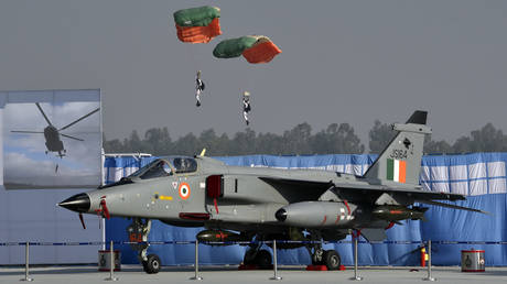 FILE PHOTO. Indian Air Force conduct the full dress rehearsal for the 88th Indian Air Force Day celebrations. ©Sanjeev Verma / Hindustan Times via Getty Images