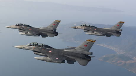 FILE PHOTO. Turkish F-16. ©Ministry of National Defence of Turkey / Efe Ilban / Handout / Anadolu Agency via Getty Images