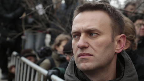 Politician Alexei Navalny outside Moscow's Zamoskvoretsky Court. © Sputnik / Alexei Nichukchin