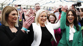 Victorious nationalists call for 'debate' on Irish unity