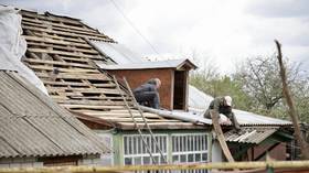 Hundreds of houses damaged in region bordering Ukraine