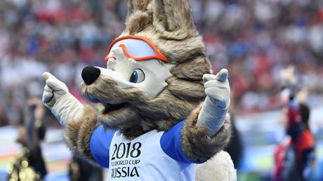 Russia 2018 World Cup mascot Zabivaka won't appear at Qatar 2022 promo clip © Getty Images / Etsuo Hara