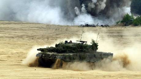 FILE PHOTO. Leopard II A4 tank © Global Look Press / Jerzy Dabrowski
