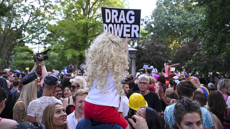 27th Annual New York City Drag March on June 25, 2021. © Alexi Rosenfeld / Getty Images