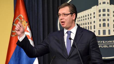 President of the Republic of Serbia Aleksandar Vucic © Nihad Ibrahimkadic / Anadolu Agency / Getty Images