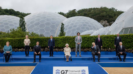 G7 summit  in Cornwall, England, June 11, 2021