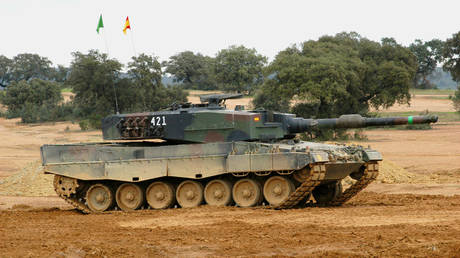 Leopard 2A4 combat tank. © Getty Images / Fernando Camino