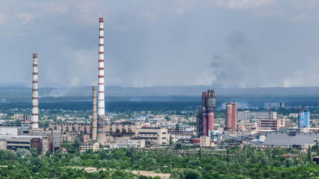 FILE PHOTO. General view of Severodonetsk. ©Rick Mave / SOPA Images / LightRocket via Getty Images