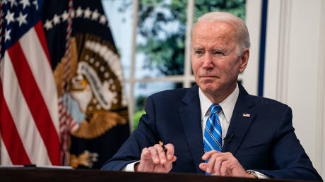 Le président américain Joe Biden © Kent Nishimura / Los Angeles Times via Getty Images