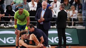 Nadal reaches 14th French Open final following Zverev freak injury